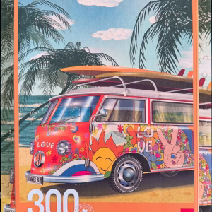 Puzzle 300 Pieces - Mandala - The Hippy Van - High Quality Puzzle
