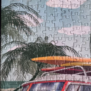 Puzzle 300 Pieces - Mandala - The Hippy Van - High Quality Puzzle