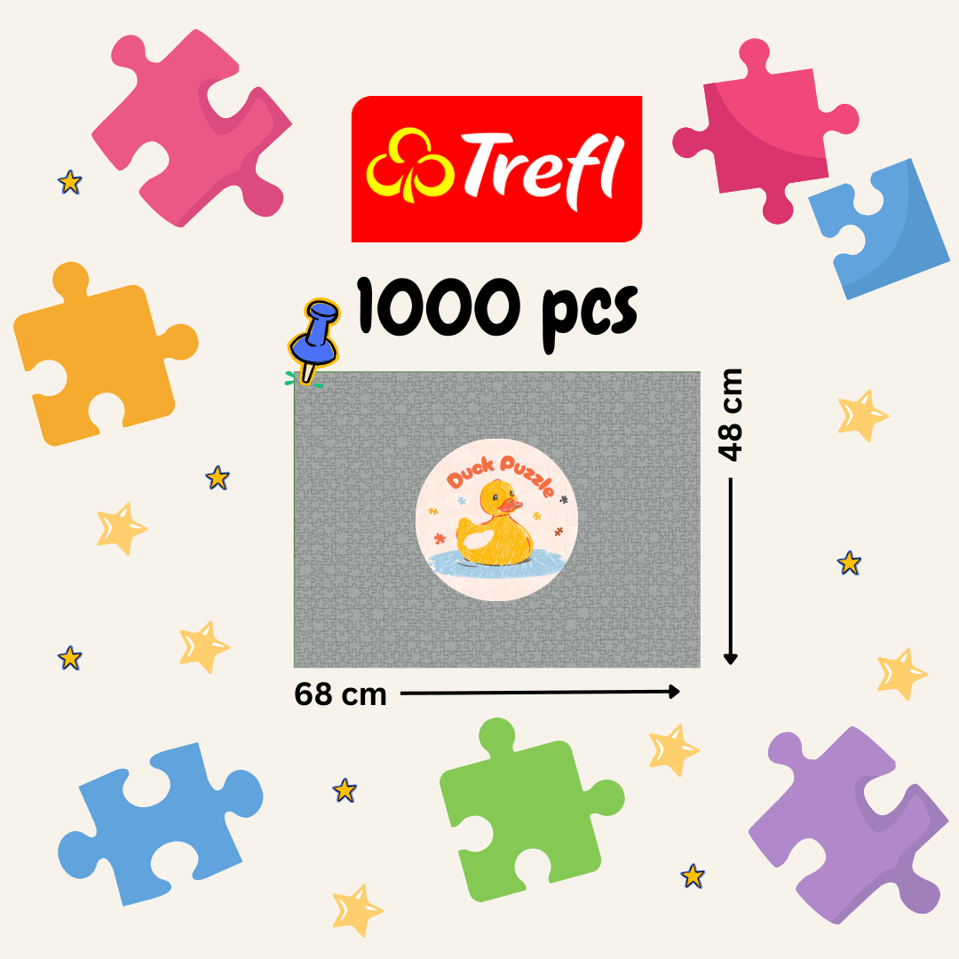 Trefl 1000 Piece Puzzle – High Quality Jigsaw Trefl 1000 Piece Puzzle - High Quality Jigsaw