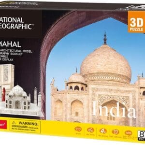 CubicFun 3D Puzzle | Taj Mahal 🕌 | 87 Pieces | Stunning Architecture Model