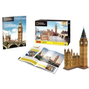 Cubic Fun 3D Puzzle | Big Ben | 94 Pieces 🧩 | Stunning London Landmark 🌟