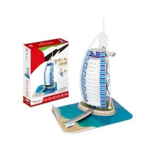 Cubic Fun 3D Puzzle | Burj Al-Arab | 3D Puzzle | 46 Pcs 🏗️🌟
