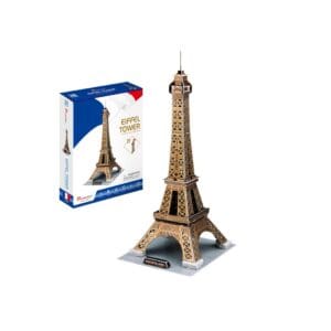 Cubic Fun 3D Puzzle | Eiffel Tower 🗼 | 3D Puzzle | 39 pcs