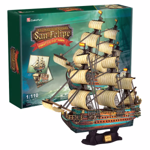Cubic Fun 3D Puzzle | The San Felipe 🚢 | 248 Pieces