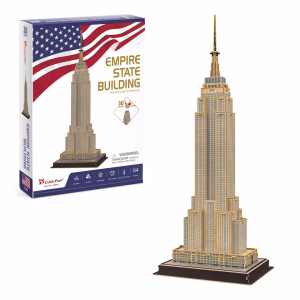 Cubic Fun 3D Puzzle 🏙 | Empire State Building 🗽 | 54 Pieces