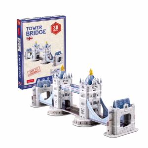 Cubic Fun 3D Puzzle | Tower Bridge 🏙️ | 32 Pieces