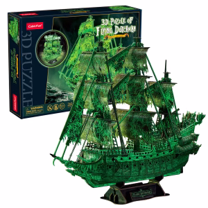 CubicFun 3D Puzzle Glow in the Dark 🌟| THE FLYING DUTCHMAN 👻 | 360 Pieces