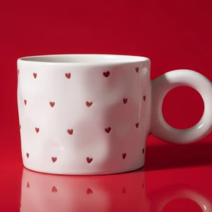 Little Hearts Mug Premium Ceramic Mugs 💖☕ | She In Mugs | Perfect for Coffee Lovers, Mug Collectors and Gift Enthusiasts
