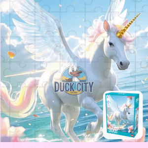 Puzzle 300 Pieces Playful Mario | Dreamy Unicorn 🦄 Velvet Puzzle | Playful Mario  Comes With Poster | High Quality Puzzle