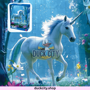 Puzzle 300 Pieces Playful Mario | Fairy Unicorn 🦄 Velvet Puzzle | Playful Mario Comes With Poster | High Quality Puzzle