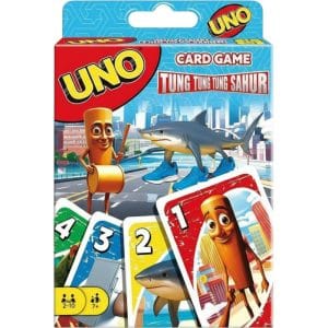 Tung Sahur UNO Card 110 Cards 🃏| UNO Card Game | Card Games